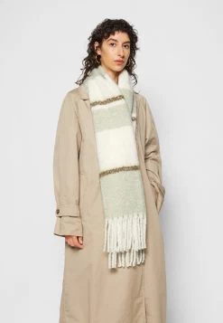 Even&Odd Sjaal - Green/White -Even&Odd 05498f1e32b44f71b5ceb16e5744a907