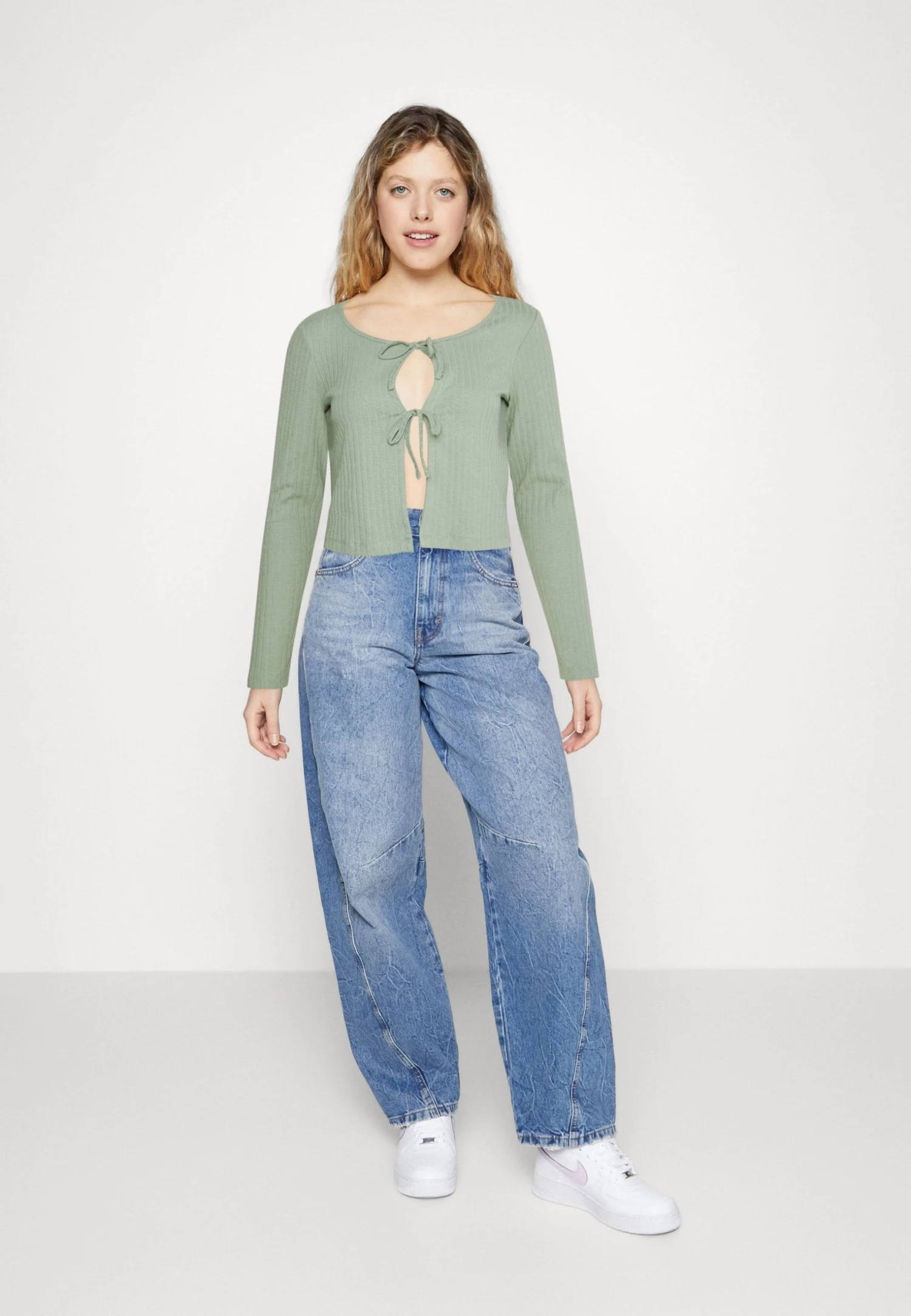 Even&Odd Vest -Green 4 Even&Odd Vest -Green - Afbeelding 2