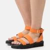 Sandalen Met Plateauzool - Orange 1 Sandalen Met Plateauzool - Orange -Even&Odd 07c9511fef3f44f69bd0ea99eab954cd