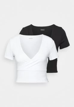 2 Pack - T-Shirt Basic - Black/White