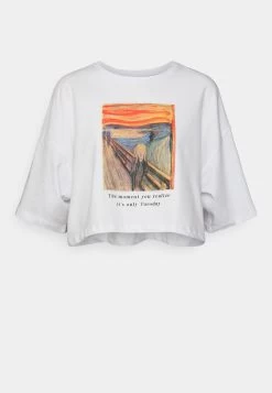 Even&Odd T-Shirt Print - White -Even&Odd 0e58541d985d46c891d5024571646dac