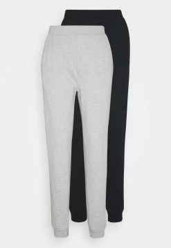 2Pack Regular Fit Joggers - Trainingsbroek - Black/Light Grey