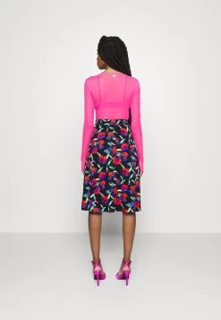 Even&Odd Midi Skirt With Shell Fabric - A-Lijn Rok - Multicoloured -Even&Odd 13ac11baa7194cd5b9d558009a418f8f