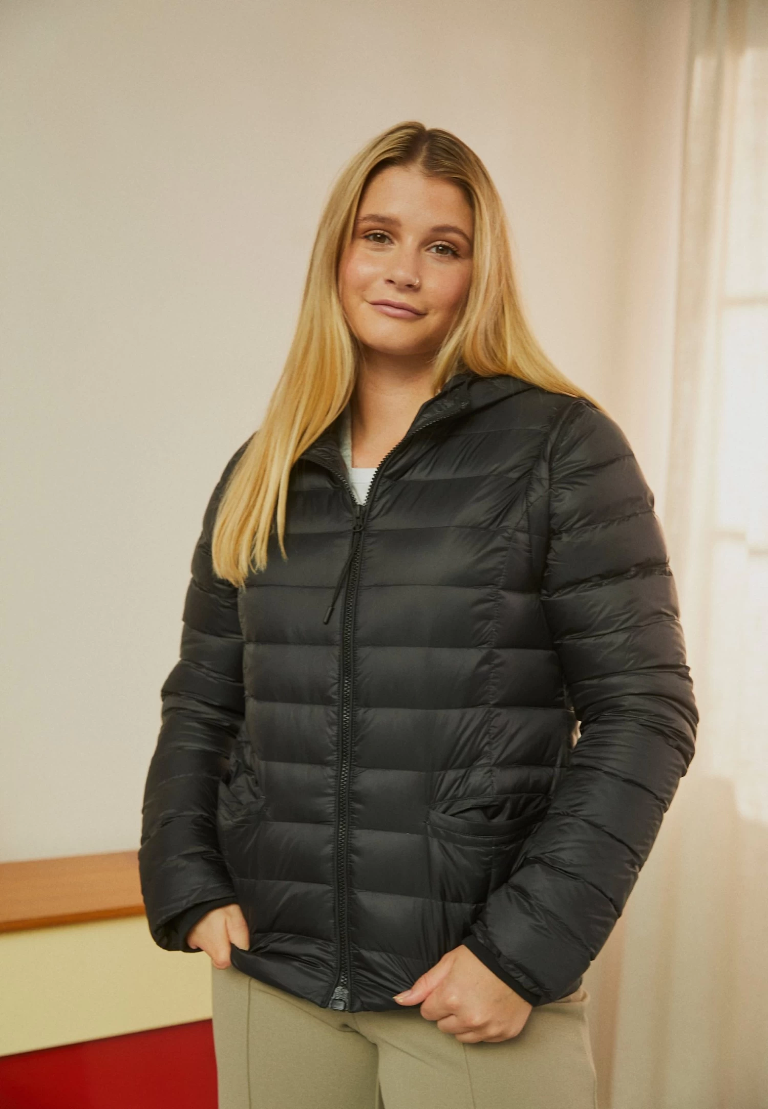 Even&Odd Gewatteerde Jas - Black 3 Even&Odd Gewatteerde Jas - Black