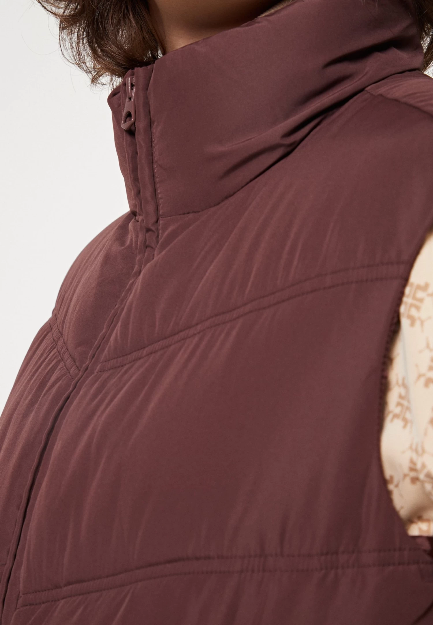 Even&Odd Bodywarmer - Dark Brown 8 Even&Odd Bodywarmer - Dark Brown - Afbeelding 6