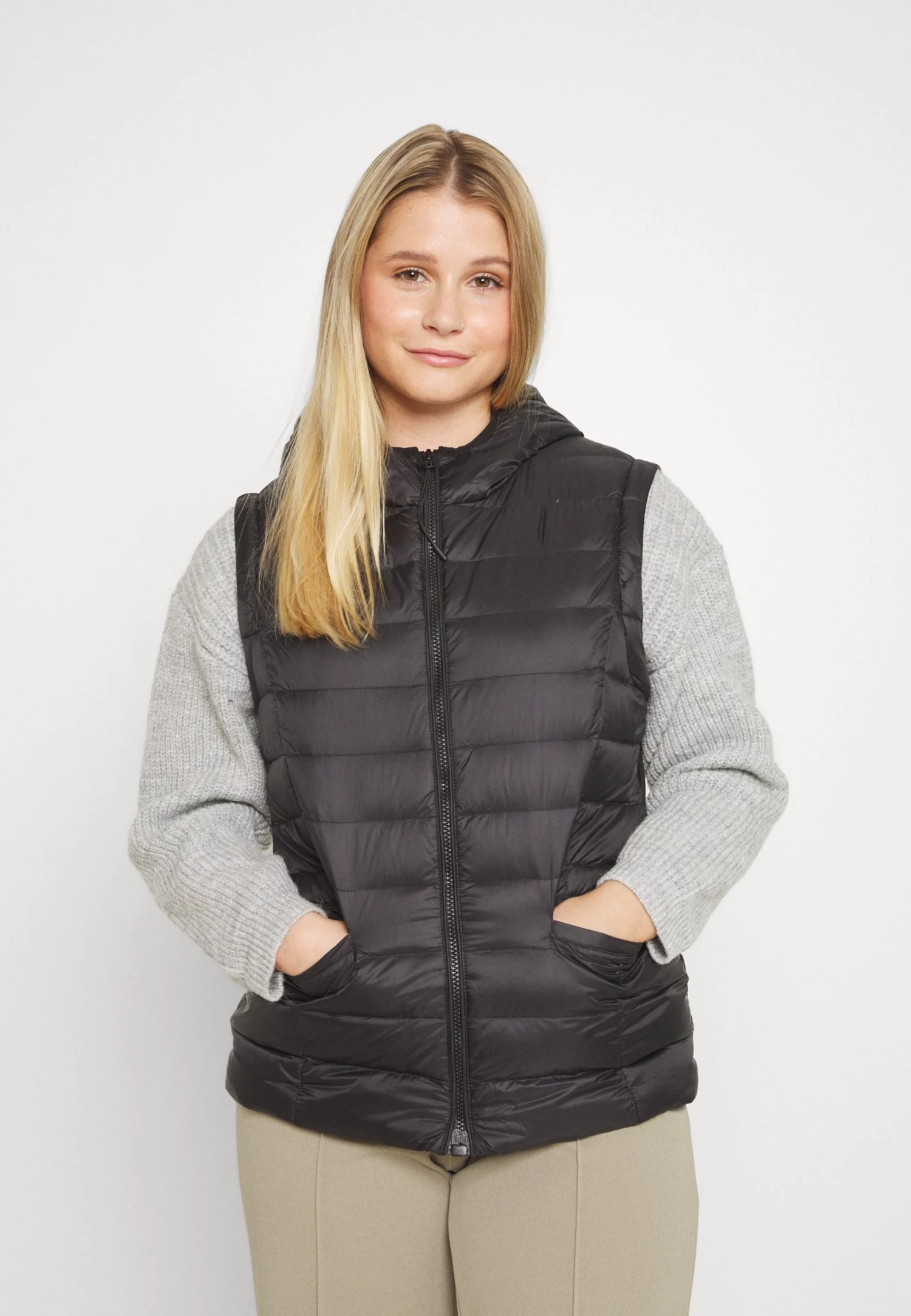 Even&Odd Gewatteerde Jas - Black 8 Even&Odd Gewatteerde Jas - Black - Afbeelding 6