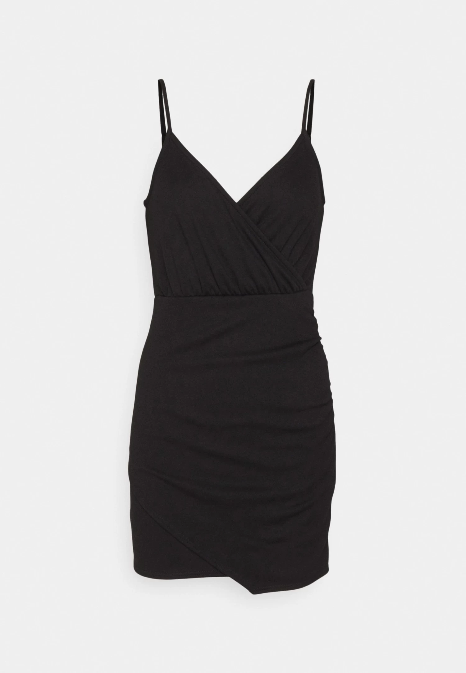Even&Odd Strappy Warp Mini Bodycon Punto Dress - Etui-Jurk - Black 9 Even&Odd Strappy Warp Mini Bodycon Punto Dress - Etui-Jurk - Black - Afbeelding 7