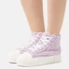 Even&Odd Sneakers Hoog - Lilac -Even&Odd 1f1ea243ad9f441889955414c298494e
