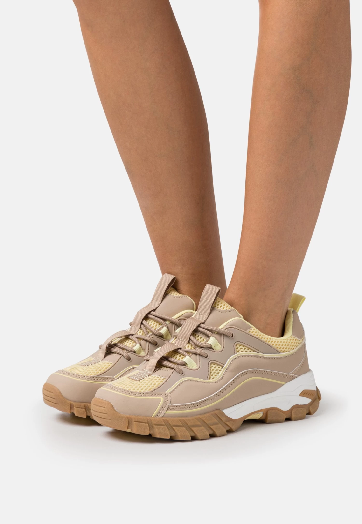 Even&Odd Sneakers Laag - Taupe 3 Even&Odd Sneakers Laag - Taupe