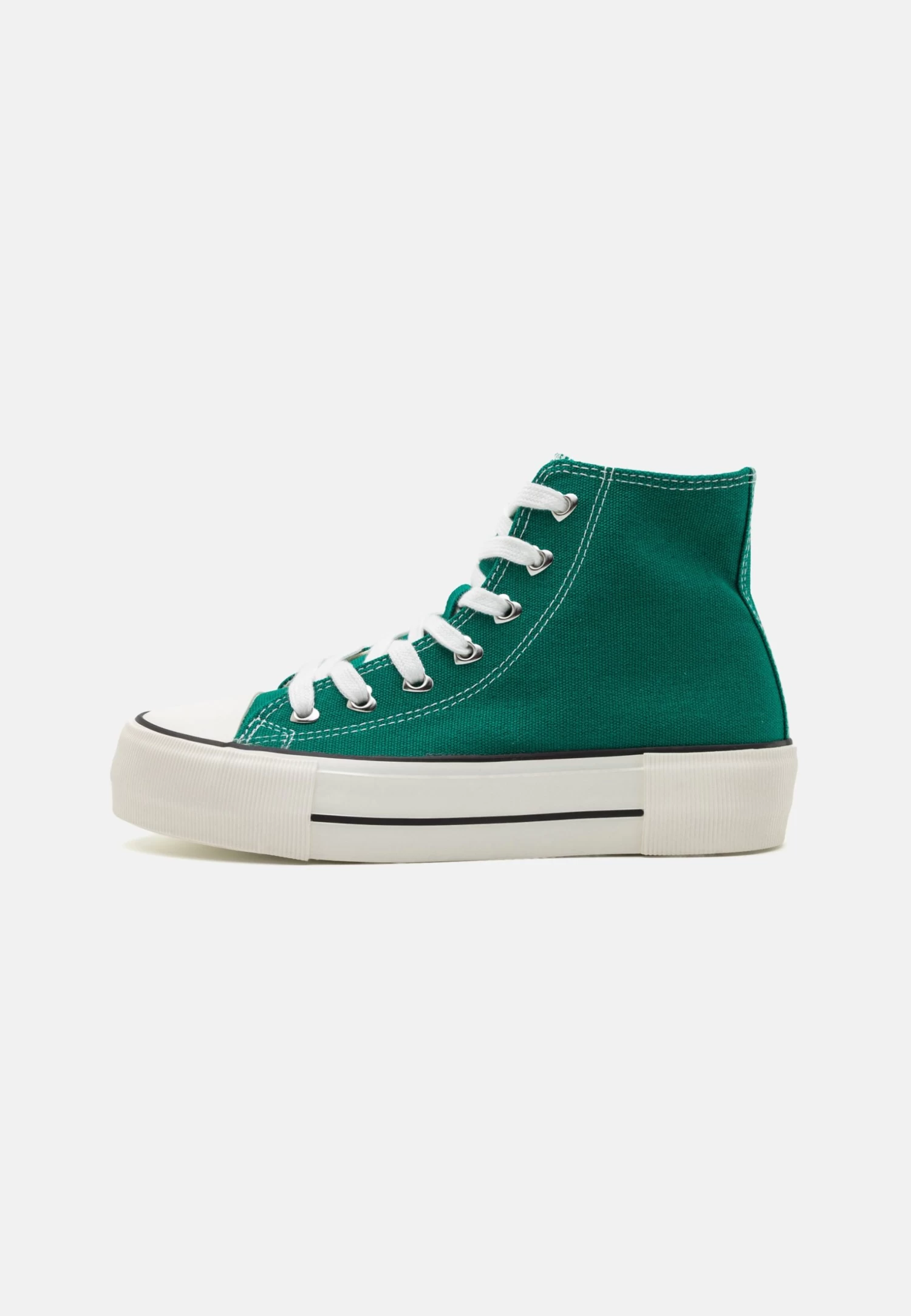 Even&Odd Sneakers Hoog - Green 4 Even&Odd Sneakers Hoog - Green - Afbeelding 2
