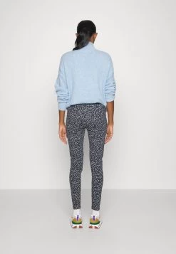 Printed 2 Pack - Legging - Black/ Dark Blue -Even&Odd 2b8ddb4a897143ed8cff8797fa53f245