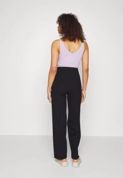 Wide Leg Trousers - Broek - Black -Even&Odd 2cbb613d41e74559826369512b20120c