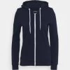 Sweater Met Rits - Dark Blue