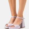 Sandalen Met Plateauzool - Lilac -Even&Odd 3184dcd8ff904386ac7bea5eeb9aef1b
