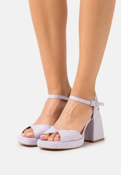 Sandalen Met Plateauzool - Lilac