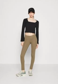 Even&Odd 2 Pack - Legging - Black/Dark Green