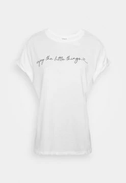 Even&Odd Mandala Enjoy The Little Things Tee - T-Shirt Print - White -Even&Odd 36002838ae3544e0bae6297b26918a8a