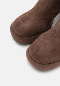 Even&Odd Laarzen Met Hoge Hak - Taupe -Even&Odd 36f1b228726148329e81f91ba921082f