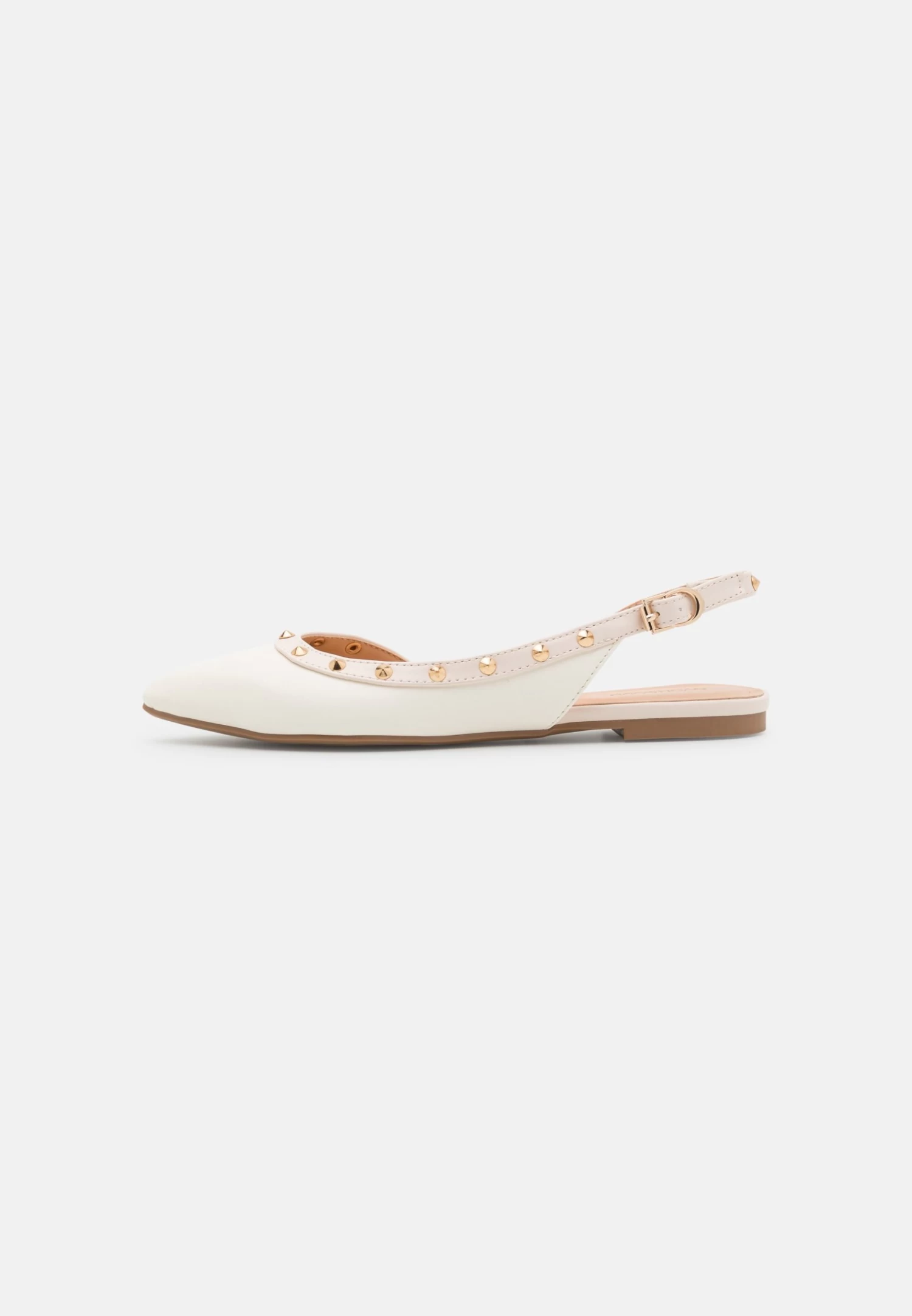 Even&Odd Slingback Ballerina´S - White 3 Even&Odd Slingback Ballerina´S - White