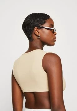 Even&Odd 2 Pack - Top - Black/Beige -Even&Odd 3812ea425c9d4985998f963315581ead