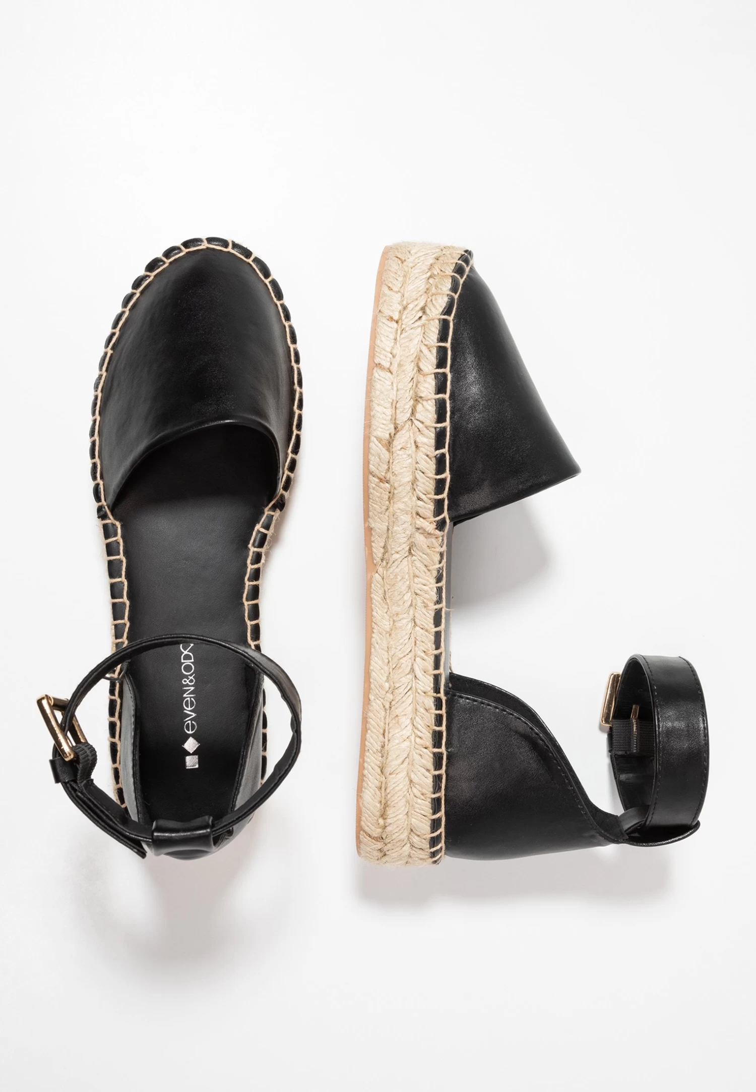 Even&Odd Espadrilles - Black 6 Even&Odd Espadrilles - Black - Afbeelding 4