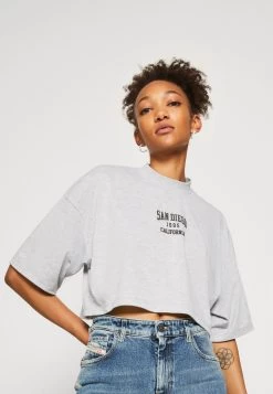 Even&Odd T-Shirt Print - Mottled Light Grey 11 Even&Odd T-Shirt Print - Mottled Light Grey -Even&Odd 41b075876e31406e8dd6100ac2e4e3f4