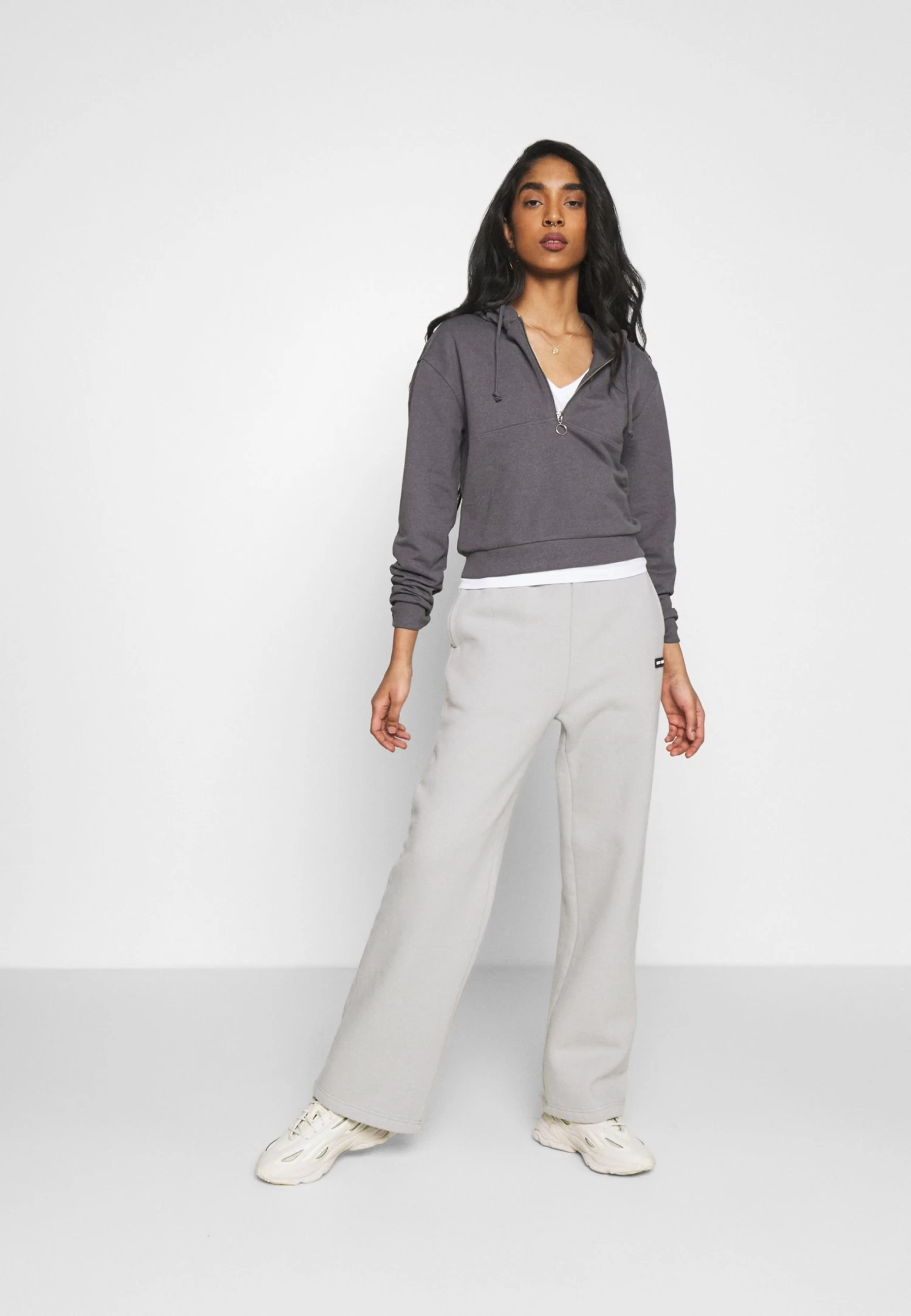 Even&Odd Hoodie - Mottled Grey 4 Even&Odd Hoodie - Mottled Grey - Afbeelding 2