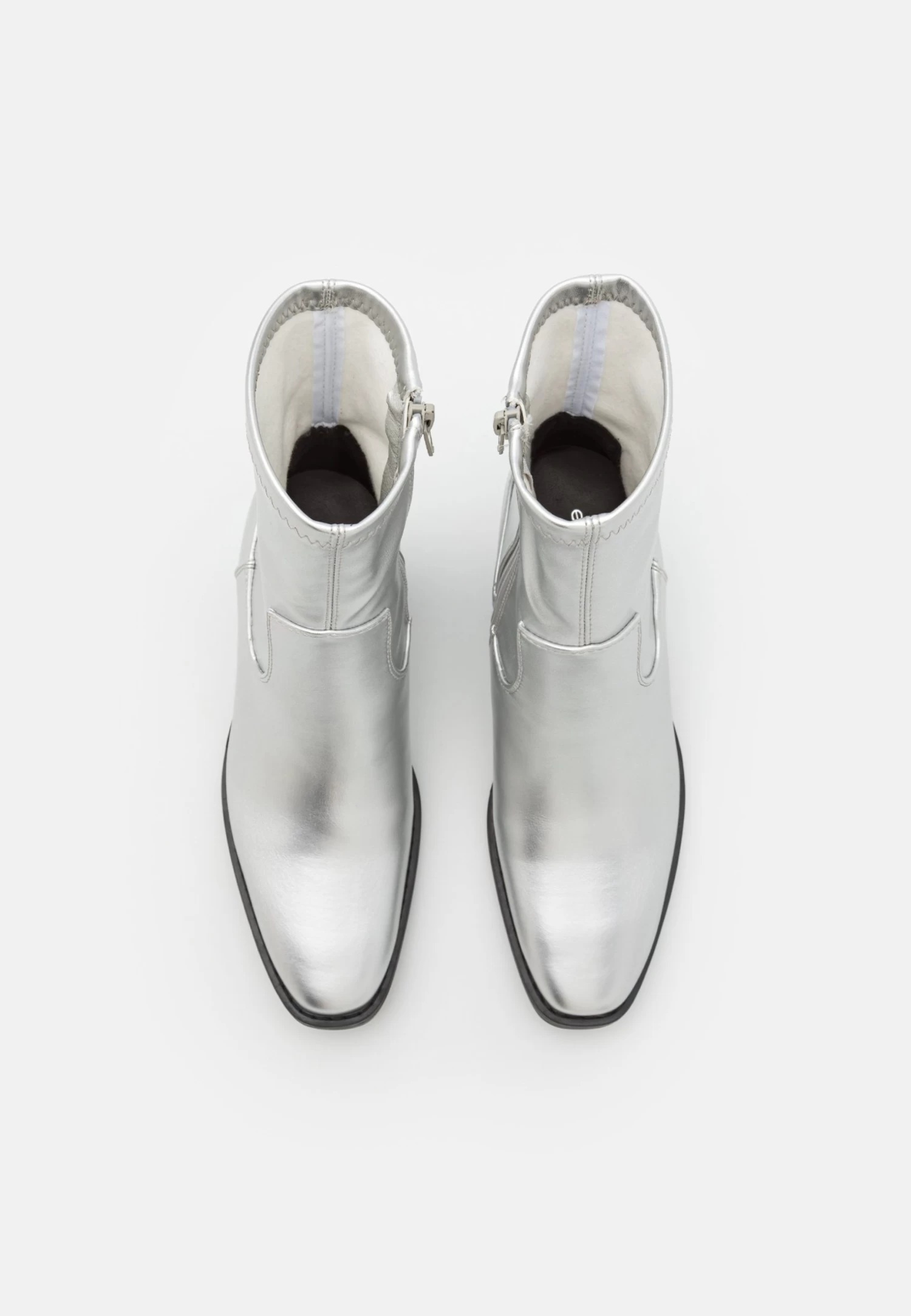 Even&Odd Korte Laarzen - Silver 8 Even&Odd Korte Laarzen - Silver - Afbeelding 6