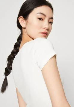 Even&Odd 2 Pack - T-Shirt Basic - White/Blue -Even&Odd 6272b2042c424d21a4eabfad6181c23b