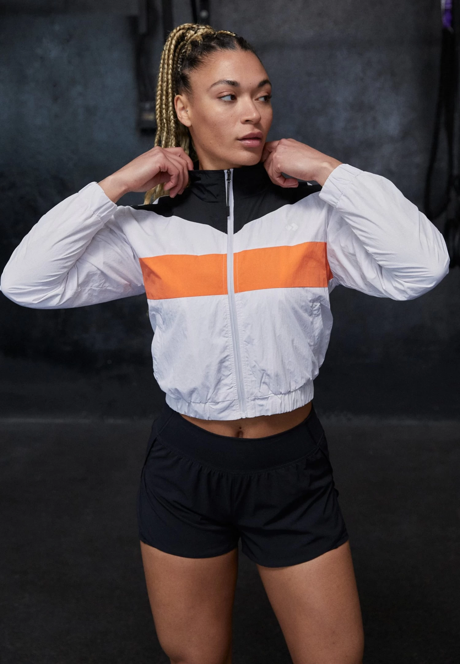 Cropped Training Jacket - Trainingsvest - White 3 Cropped Training Jacket - Trainingsvest - White