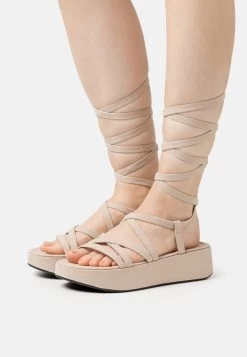Even&Odd Sandalen Met Plateauzool - Beige