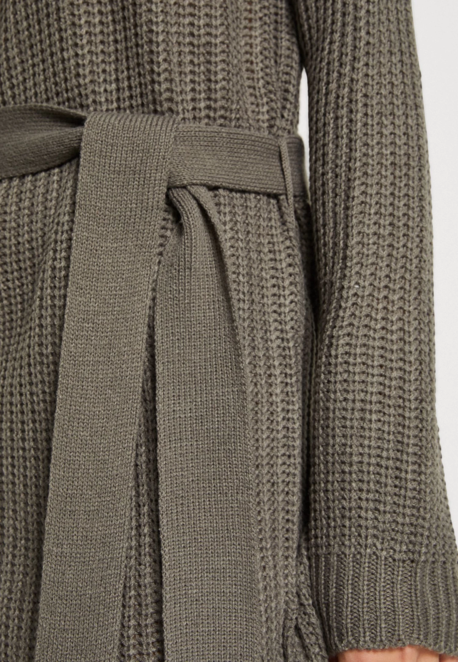 Even&Odd Loose High Neck Dress- Gebreide Jurk - Dark Grey 8 Even&Odd Loose High Neck Dress- Gebreide Jurk - Dark Grey - Afbeelding 6