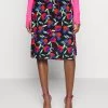 Even&Odd Midi Skirt With Shell Fabric - A-Lijn Rok - Multicoloured -Even&Odd 6de184edb2ed44f1bb120469e6c08125