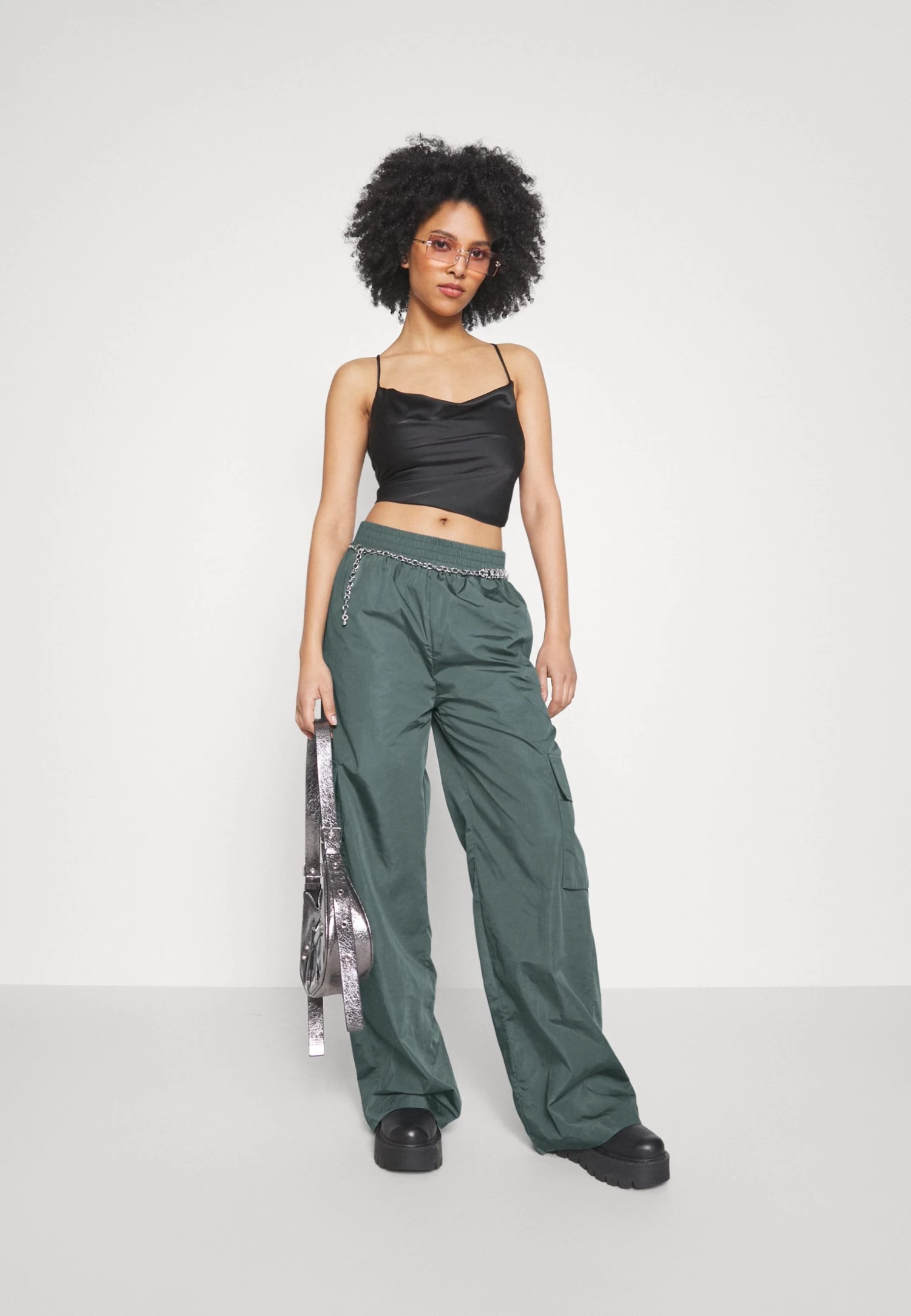 Cargobroek - Dark Green 4 Cargobroek - Dark Green - Afbeelding 2