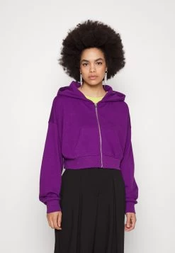 Even&Odd Sweater Met Rits - Dark Purple -Even&Odd 6edf92e7397f468c92157ffe8dc73cdd
