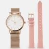 Even&Odd Set - Horloge - Rose Gold-Coloured/Pink -Even&Odd 6f430d5973084c0eacfc377a32d25e45
