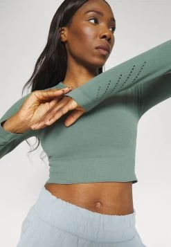 Longsleeve - Dark Green -Even&Odd 700017c724f24b8393355a0feaf5532c