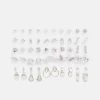 Even&Odd 25 Pack - Oorbellen - Silver-Coloured -Even&Odd 72ef32ade5cb47569937feaaaabfe8fb