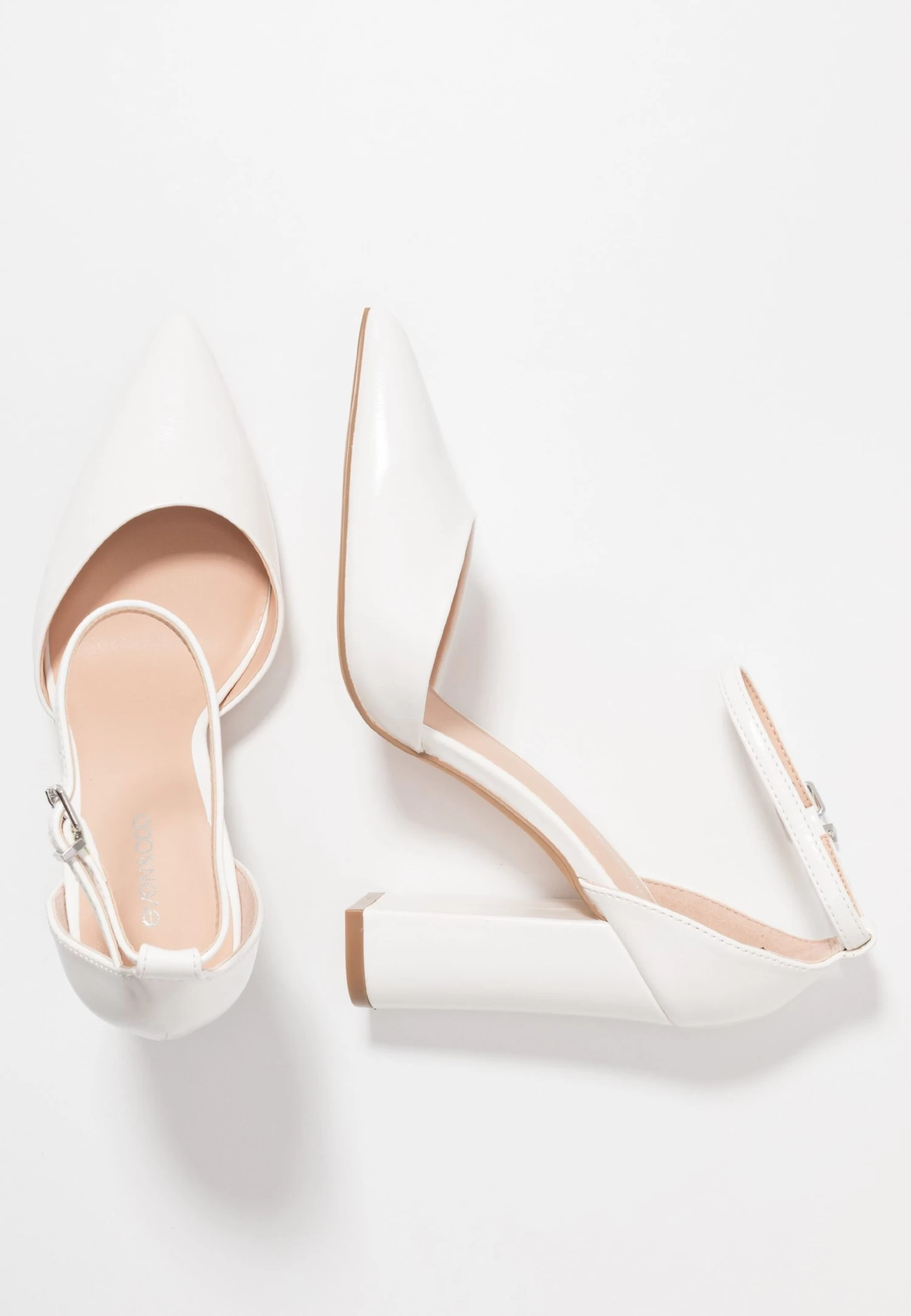 Even&Odd Hoge Hakken - White 6 Even&Odd Hoge Hakken - White - Afbeelding 4