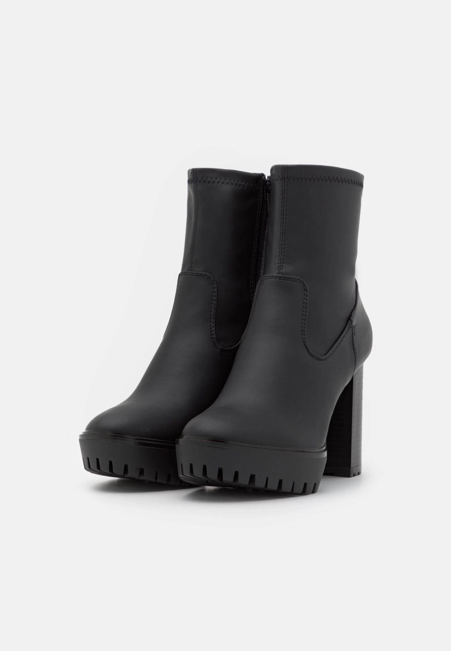 Even&Odd Enkellaarsjes Met Plateauzool - Black 5 Even&Odd Enkellaarsjes Met Plateauzool - Black - Afbeelding 3