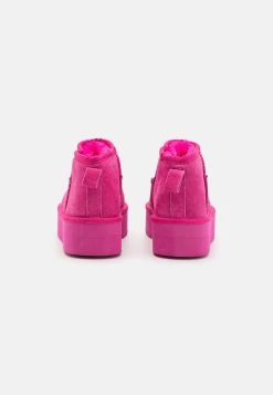 Even&Odd Leather - Korte Laarzen - Pink -Even&Odd 81ed7cd50d0c4c229f849ebaead3fbc6