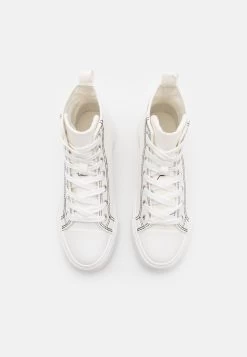 Even&Odd Love - Sneakers Hoog - White/Black -Even&Odd 89d41d1d0d1d4c418e691b1dfc2f8107