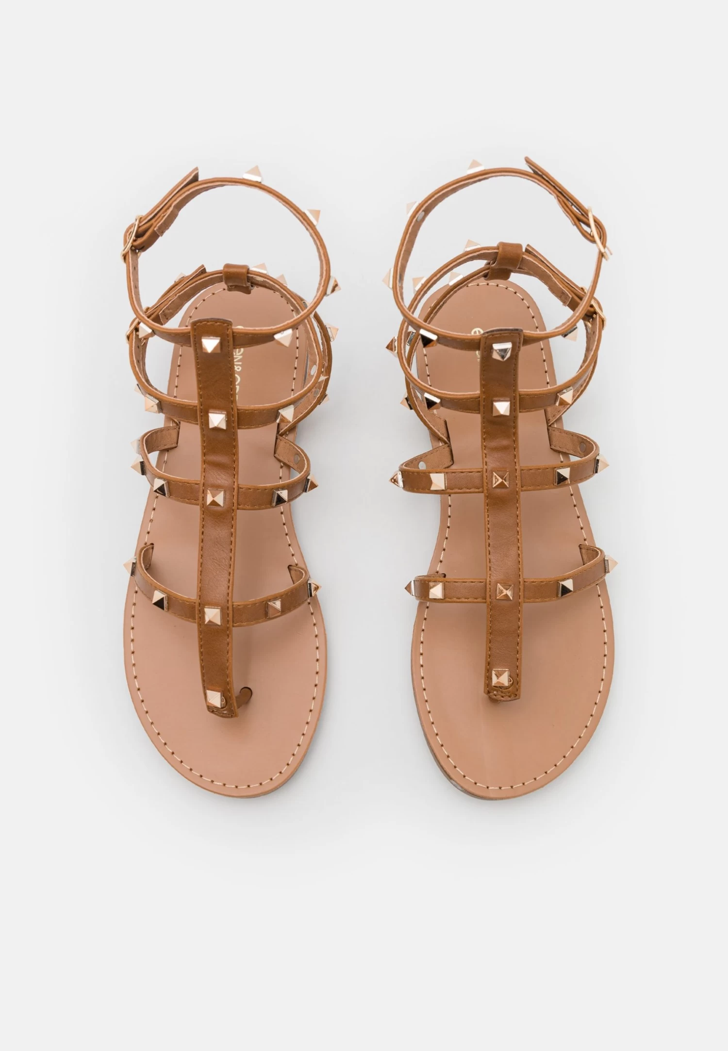 Even&Odd Sandalen - Cognac 8 Even&Odd Sandalen - Cognac - Afbeelding 6