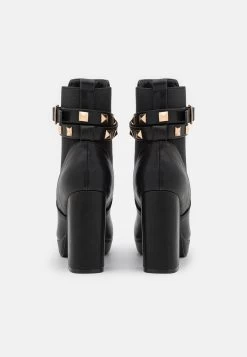 Even&Odd Enkellaarsjes Met Plateauzool - Black -Even&Odd 91e55aa2782d4688bd473692196fc32f