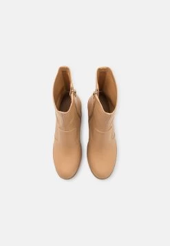 Even&Odd Enkellaarsjes Met Hoge Hak - Beige -Even&Odd 92edc5466c874abeb2f42b3dec7f4178