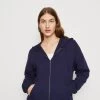 Even&Odd Sweater Met Rits - Dark Blue -Even&Odd 9464ba2b8b694c16b8663fee04de889b