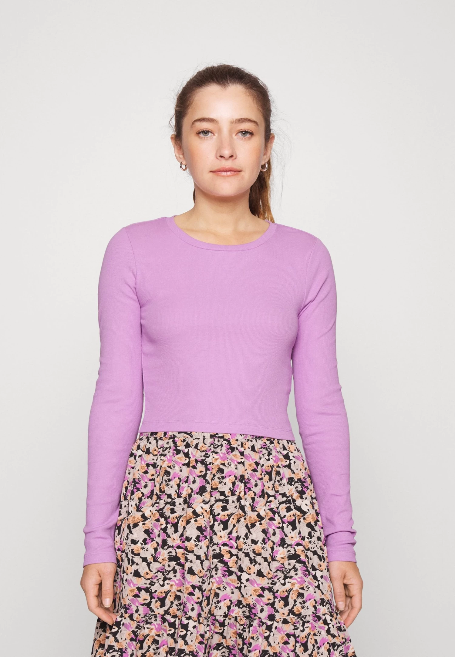 3 Pack - Longsleeve - Black/White/ Lilac 4 3 Pack - Longsleeve - Black/White/ Lilac - Afbeelding 2