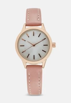 Even&Odd Set - Horloge - Rose Gold-Coloured/Pink/Green