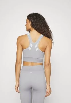 Sport-Bh Met Medium Support - Grey -Even&Odd 99064613c93f442292568f8cdda7c7b9