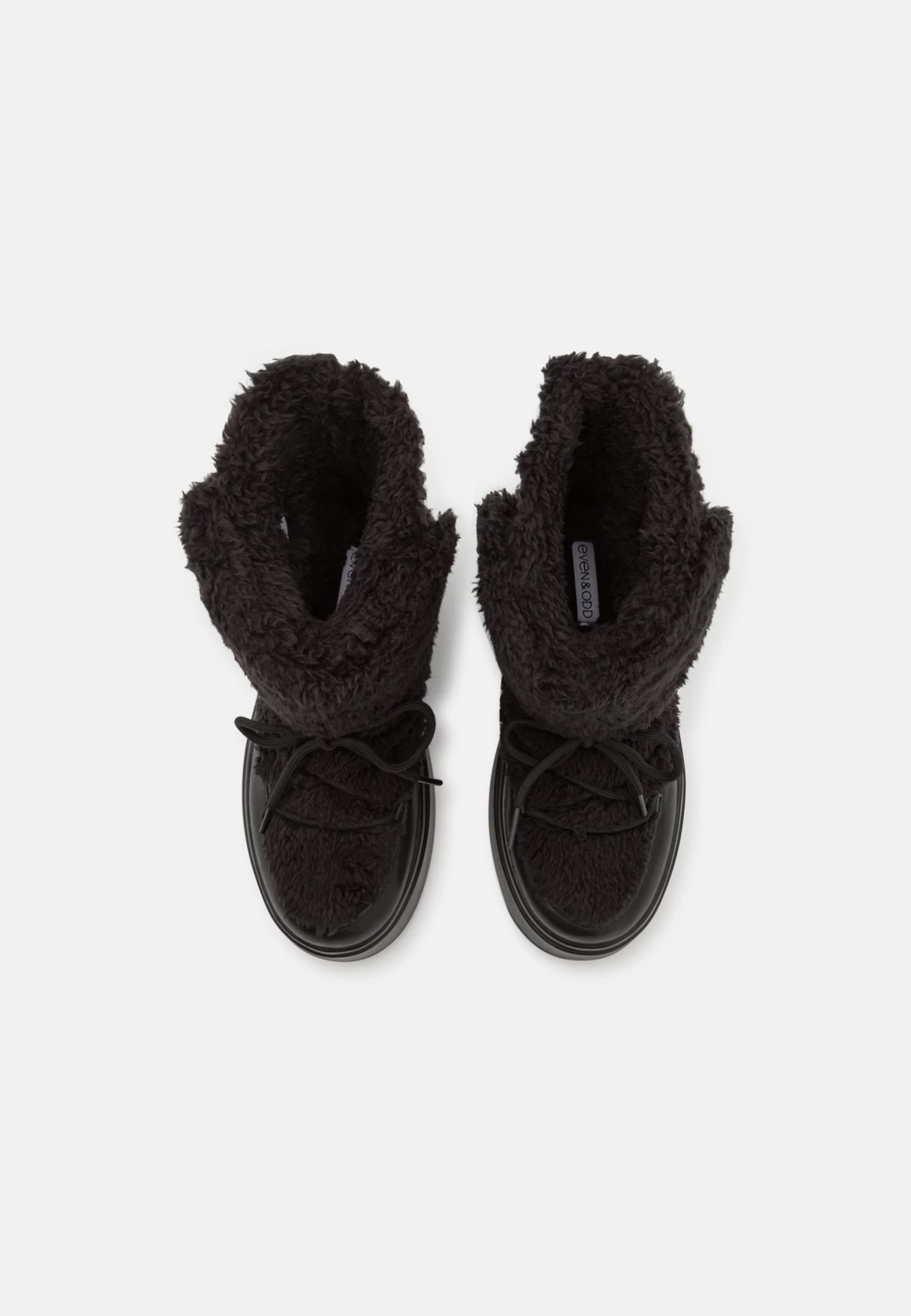 Even&Odd Enkellaarsjes Met Sleehak - Black 7 Even&Odd Enkellaarsjes Met Sleehak - Black - Afbeelding 5